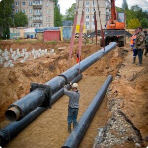 Прокладка и монтаж водопровода — каталог строительных компаний